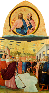 Мазолино. «Закладка церкви Санта Мария Маджоре» / www.Masaccio.ru