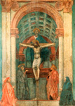 Св. Троица с Иоанном Богословом. Фрагмент. Мазаччо