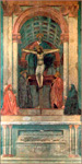 Св. Троица с Иоанном Богословом. Мазаччо